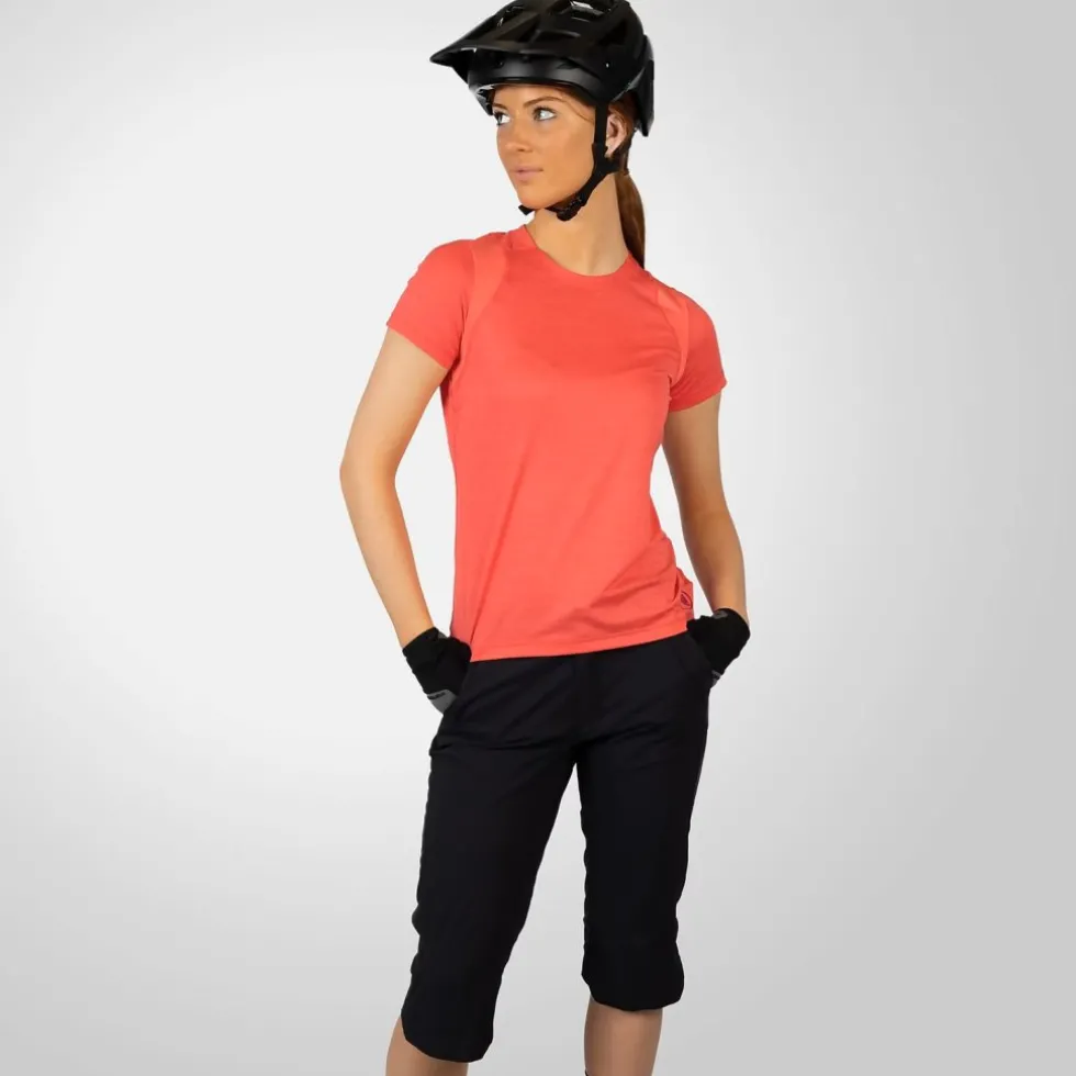Endura Hummvee 3/4 Shorts Dames - zwart