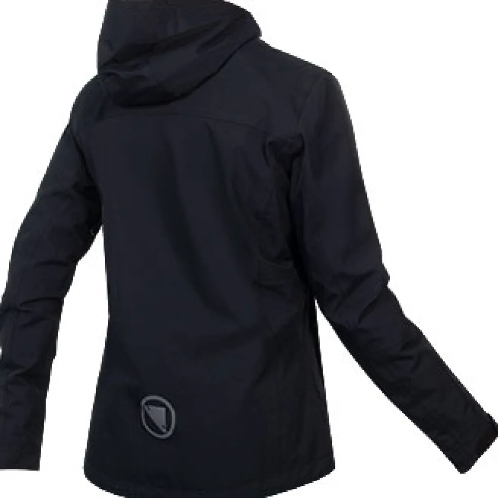 Endura Hummvee Waterdichte Jas met Capuchon Dames - zwart