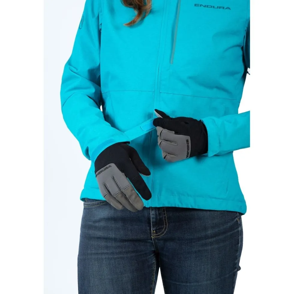 Endura Hummvee Waterdichte Jas met Capuchon Dames - zwart