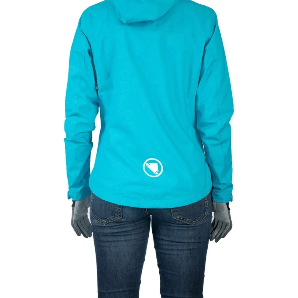 Endura Hummvee Waterdichte Jas met Capuchon Dames - zwart