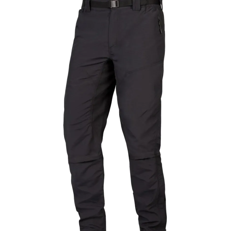 Mtb-Broeken < Endura Huvee Zip-off Broek Heren - zwart