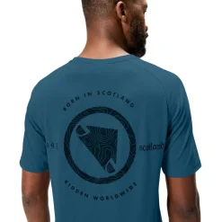 Mtb-Shirts < Endura Loop Tech Shirt et Korte ouwen Heren - barra blue