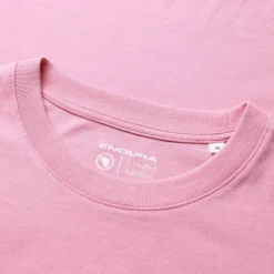 Endura Ltd Graphic Shirt Heren - Hertiage Icon - Pedal Power - pink thrift