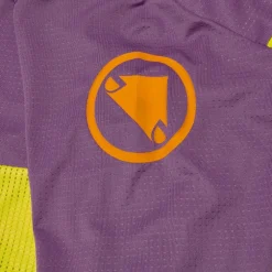 Endura MT500 Burner Fietsshirt met Lange Mouwen Kinder - end citrus