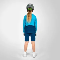Endura MT500 Burner Fietsshirt met Lange Mouwen Kinder - zwart