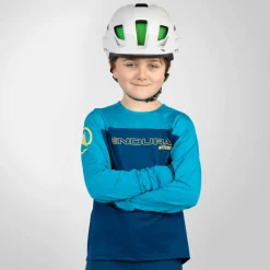 Endura MT500 Burner Fietsshirt met Lange Mouwen Kinder - zwart
