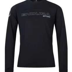 Endura MT500 Burner Fietsshirt met Lange Mouwen Kinder - zwart
