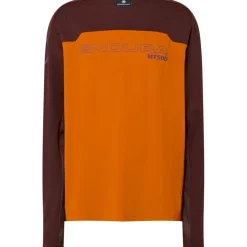 Shirts Kinderen < Endura MT500 Burner Fietsshirt met Lange Mouwen Kinder - end orange