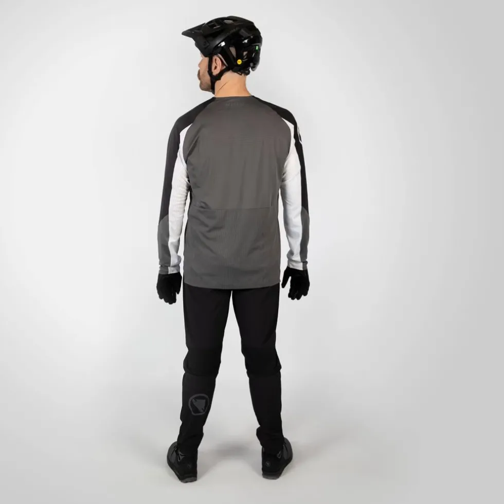 Endura MT500 Burner Lite Shirt met Lange Mouwen Heren - zwart