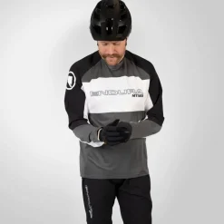 Endura MT500 Burner Lite Shirt met Lange Mouwen Heren - zwart