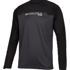 Endura MT500 Burner Shirt met Lange Mouwen Heren - zwart