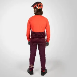 Endura MT500 Burner Shirt met Lange Mouwen Heren - zwart