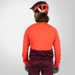 Endura MT500 Burner Shirt met Lange Mouwen Heren - zwart