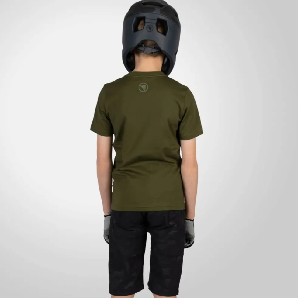 Endura MT500JR Burner Shorts Kinder - dark camouflage