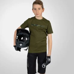Endura MT500JR Burner Shorts Kinder - dark camouflage