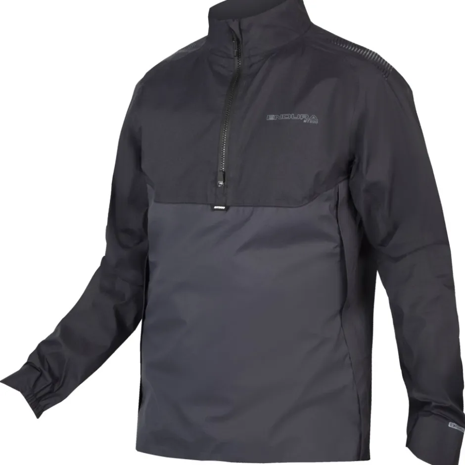 Regenjassen|Mtb-Jacks < Endura T500 ite Waterdichte Anorak Heren - zwart