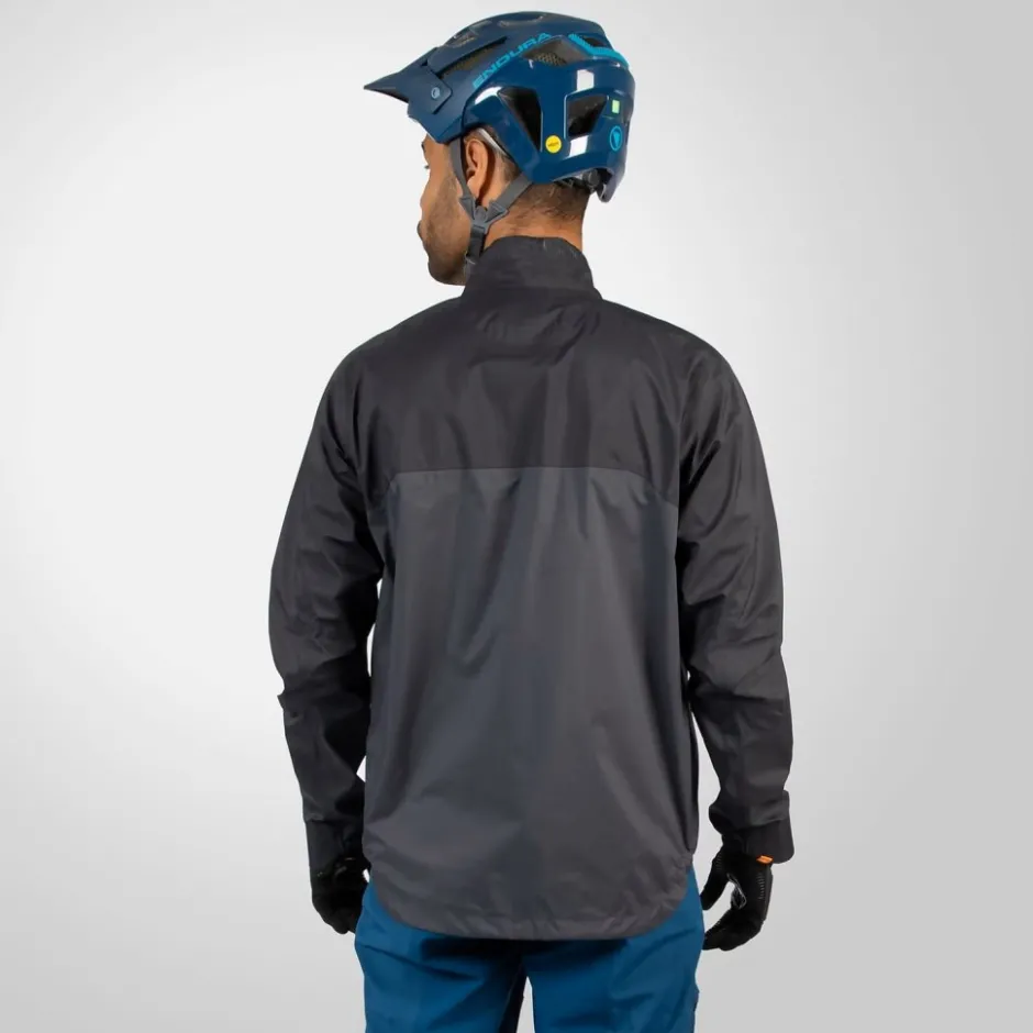 Regenjassen|Mtb-Jacks < Endura T500 ite Waterdichte Anorak Heren - zwart