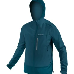 Endura MT500 Polartec Jas met Capuchon Heren - barra blue