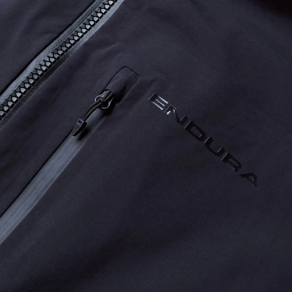 Regenjassen|Mtb-Jacks < Endura T500 Waterdichte Ja et Capuchon Heren - graphite grey