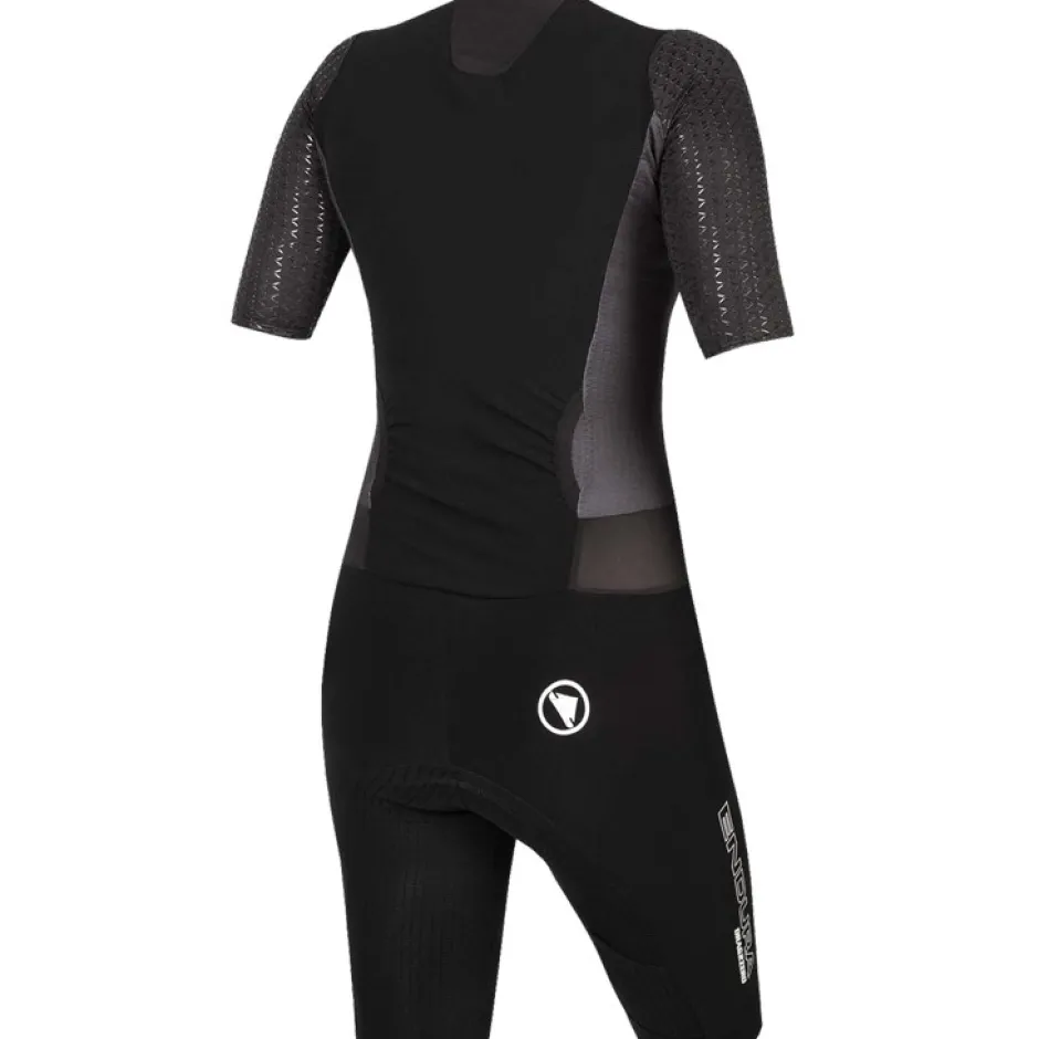 Trisuits|Trisuits < Endura QDC Drag2Zero SST Trisuit met Korte Mouwen Dames - zwart