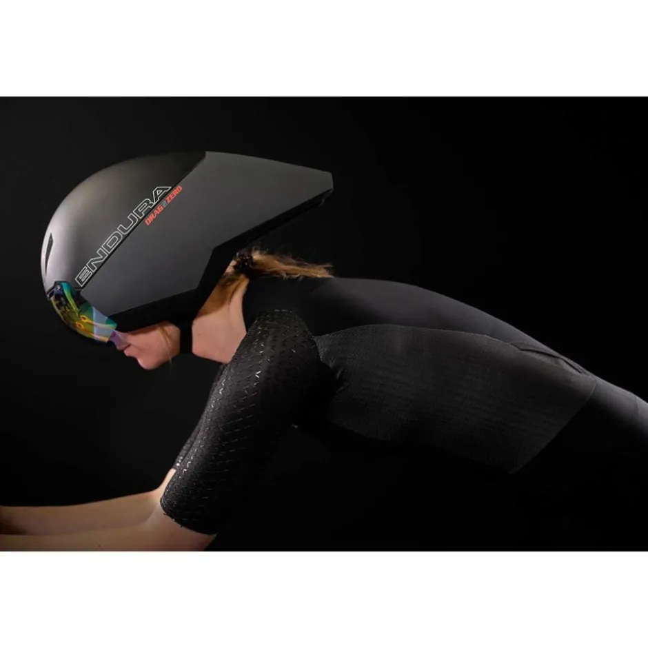 Trisuits|Trisuits < Endura QDC Drag2Zero SST Trisuit met Korte Mouwen Dames - zwart