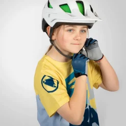 Endura SingleTrack Core T-Shirt Kinderen - grijs