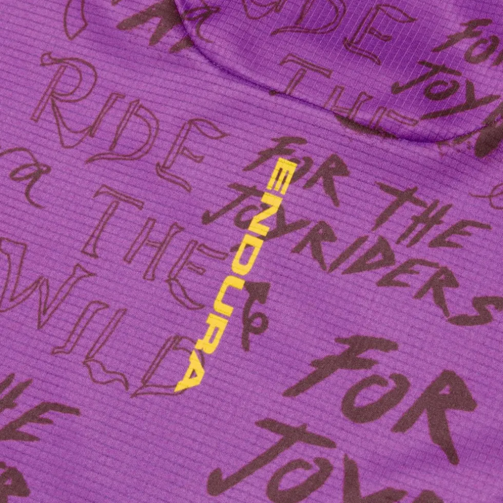Endura SingleTrack Core T-shirt voor kinderen - end purple