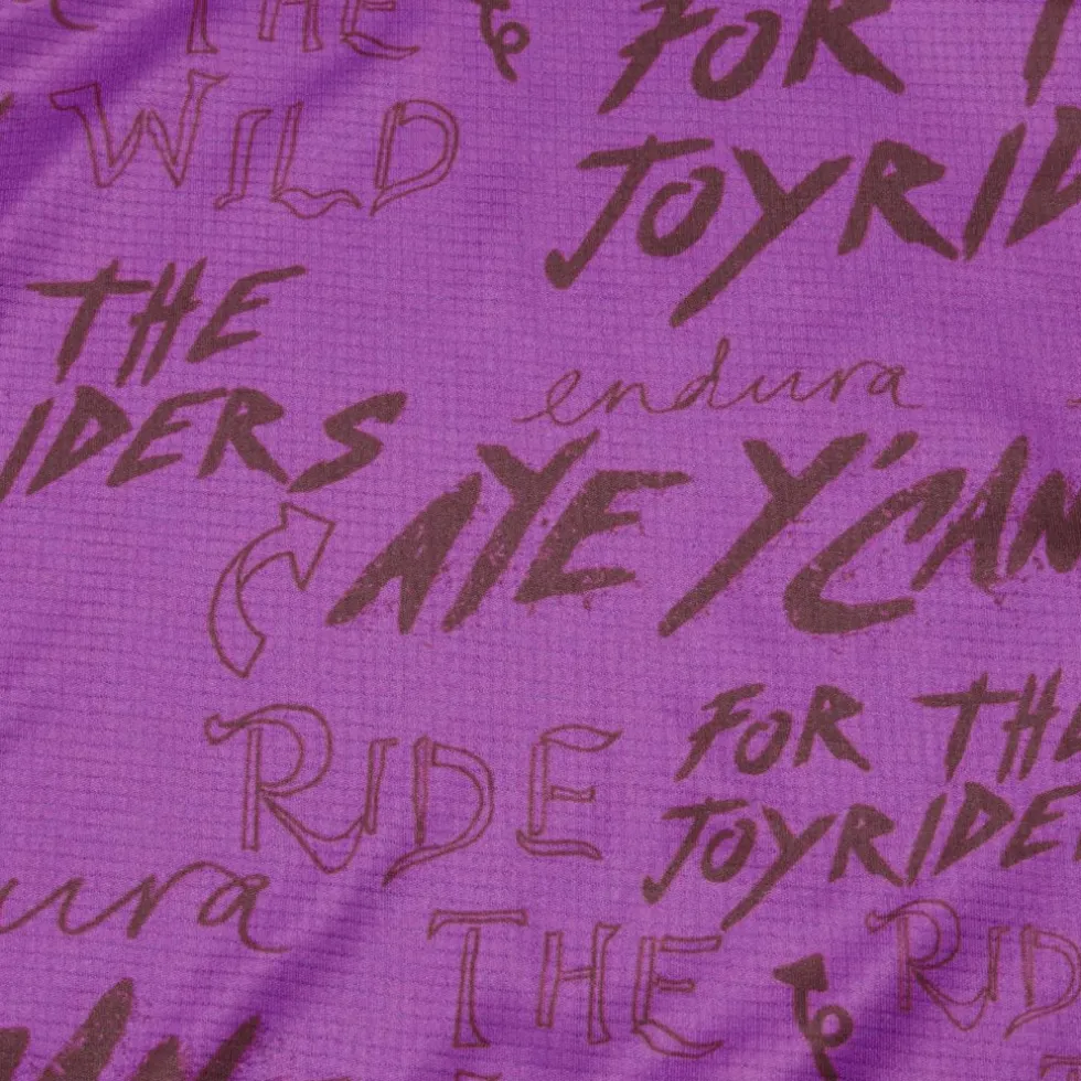 Endura SingleTrack Core T-shirt voor kinderen - end purple