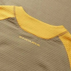 Endura SingleTrack Fleece Fietsshirt Heren - tweed green