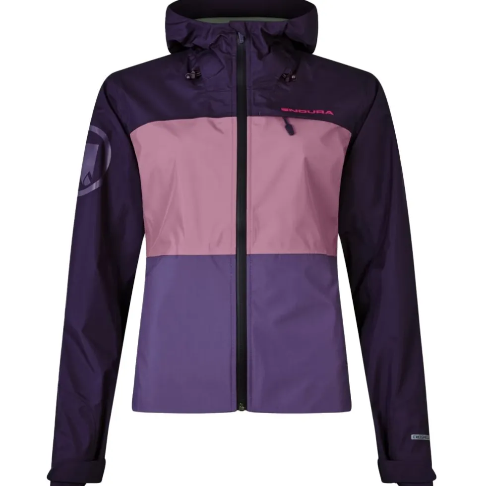 Endura SingleTrack II Jas Dames - bramble