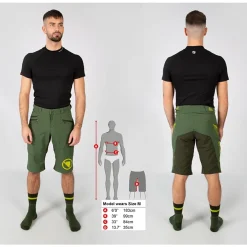 Mtb-Shorts|Mtb-Broeken < Endura ingeTrack II hort Heren - caoufage-dark