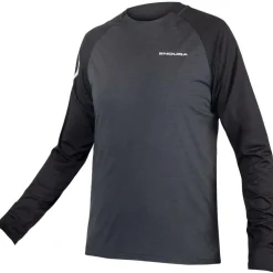 Endura SingleTrack Shirt met Lange Mouwen Heren - pewter grey