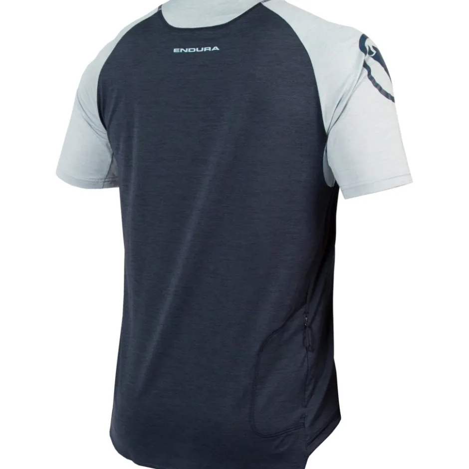 Mtb-Shirts < Endura ingleTrack hirt et Korte ouwen Heren - ink blue