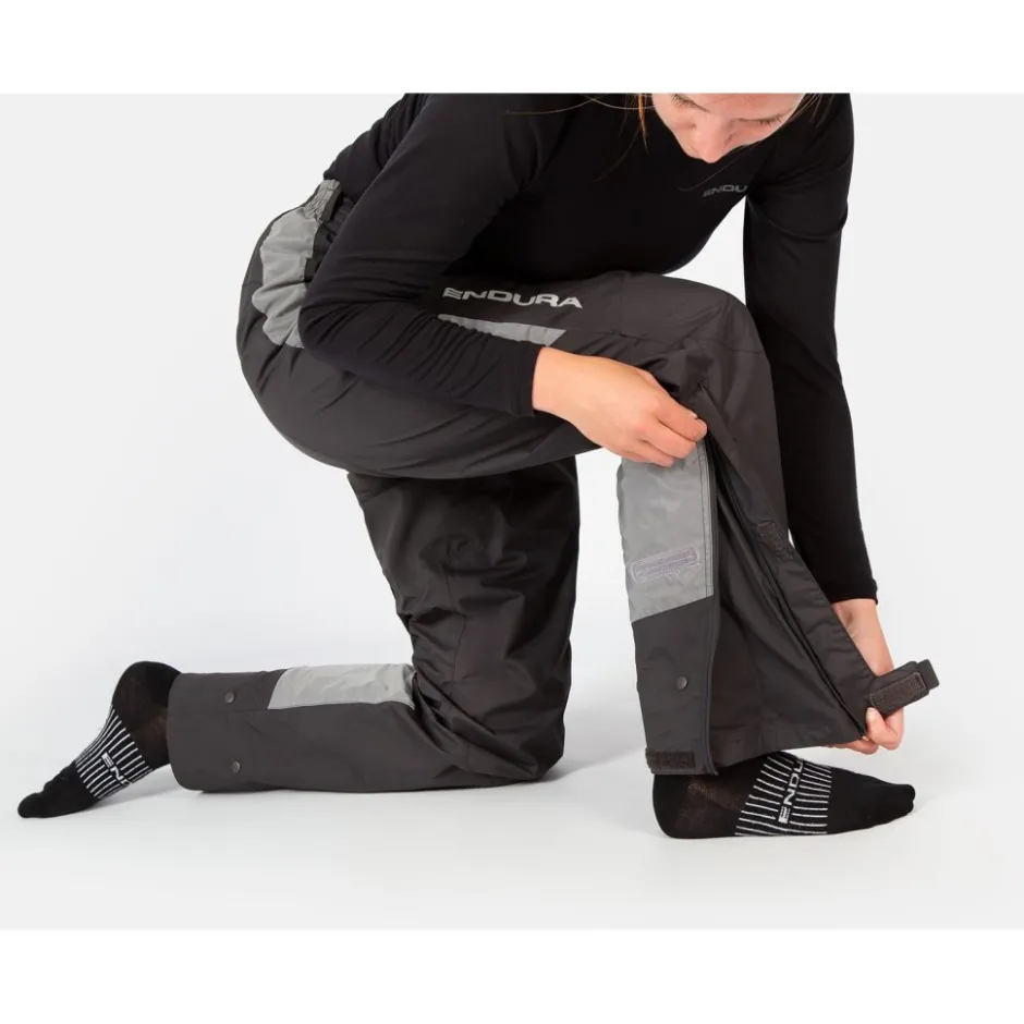 Regenbroeken < Endura Urban Luminite II Waterdichte Broek Dames - anthracite