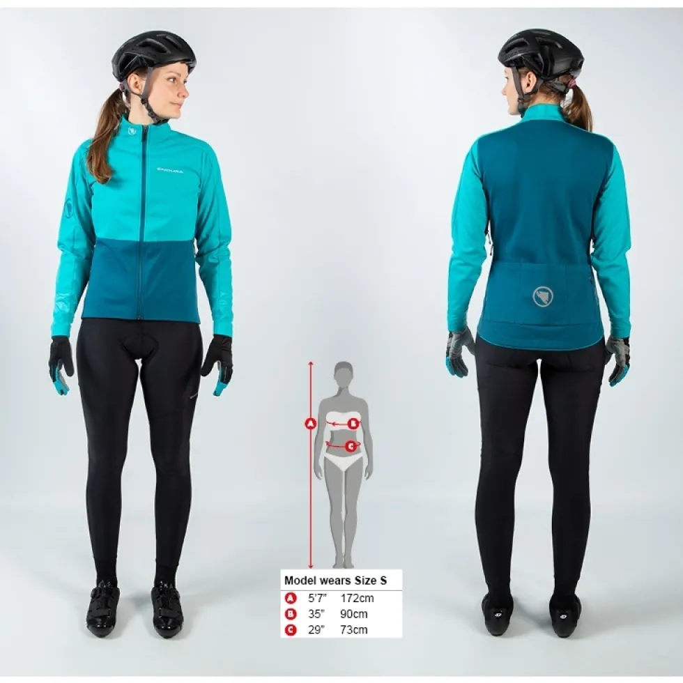Endura Windchill II Jas Dames - hi-viz yellow