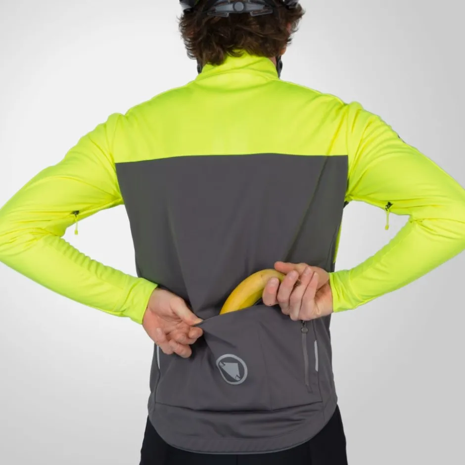 Winterjassen < Endura Windchi II Ja Heren - hi-viz yeow