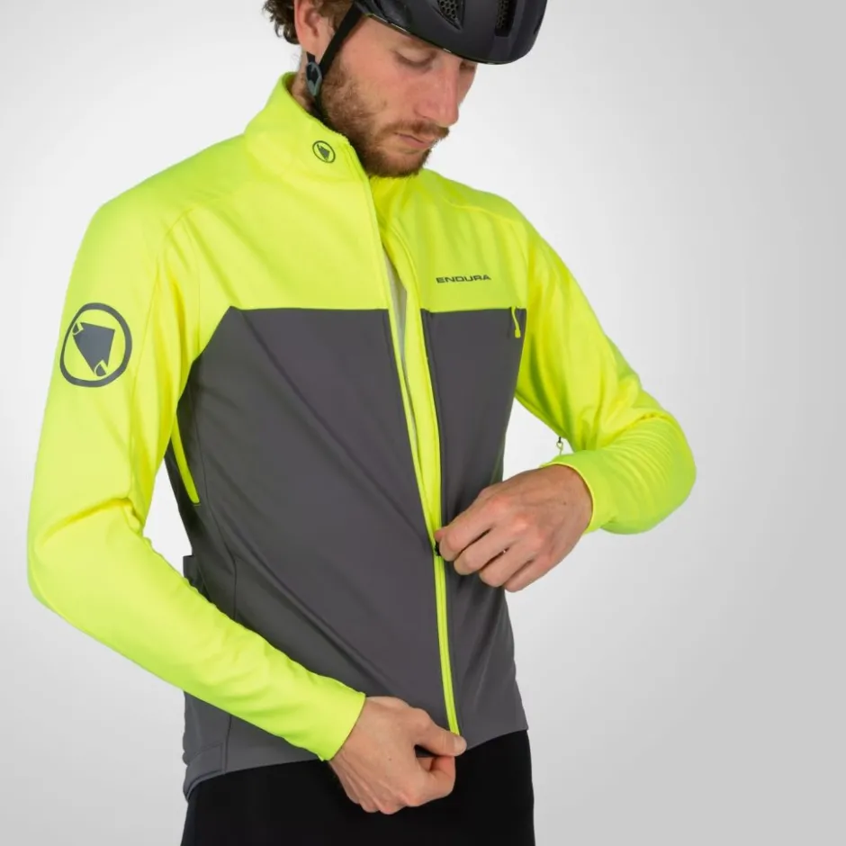 Winterjassen < Endura Windchi II Ja Heren - hi-viz yeow