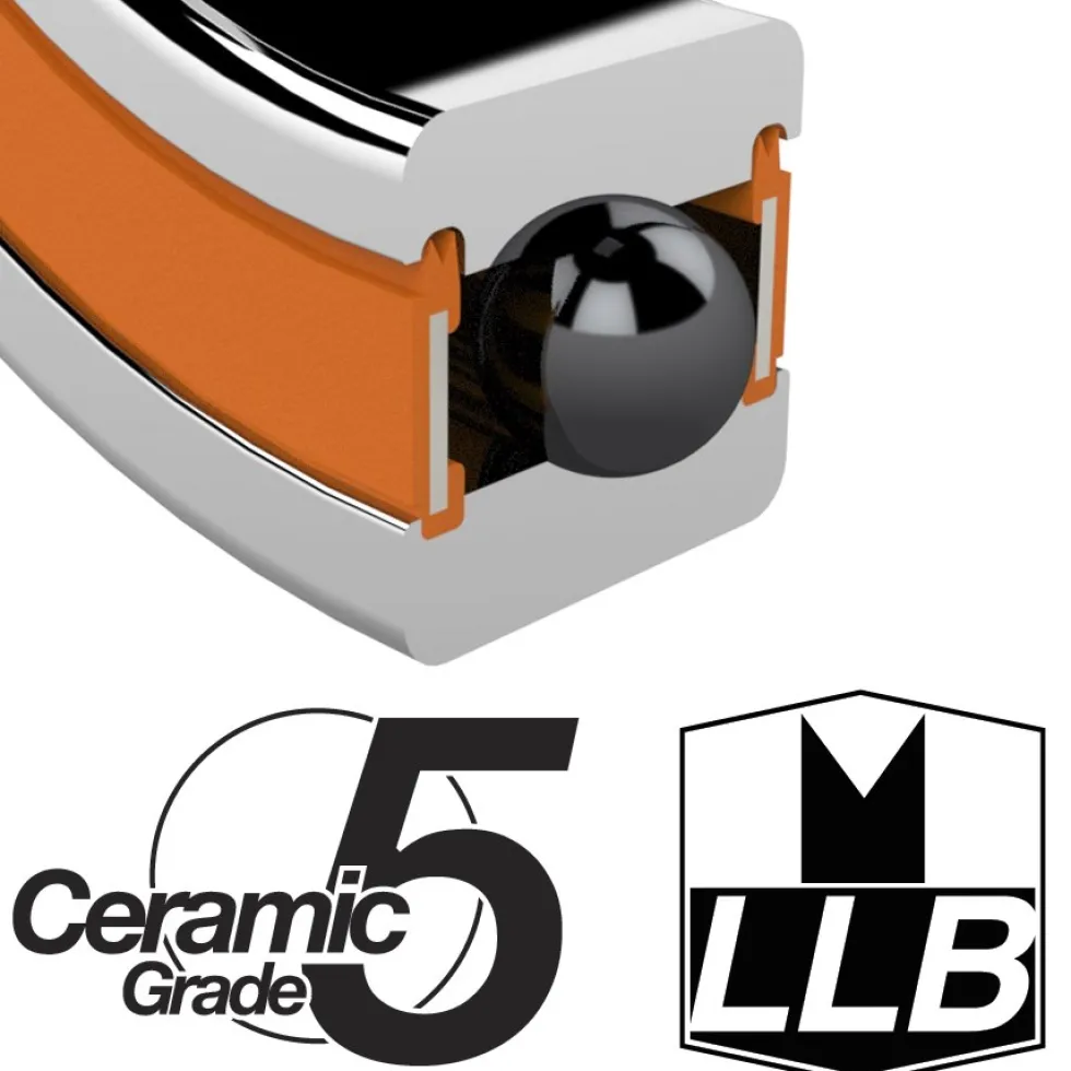 Enduro Bearings CH6806 LLB - ABEC 5 - Ceramic Hybrid Ball Bearing - 30x42x7mm