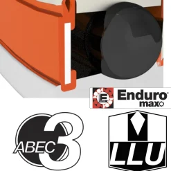 Enduro Bearings 6001 LLU - ABEC 3 MAX - Ball Bearing - 12x28x8mm