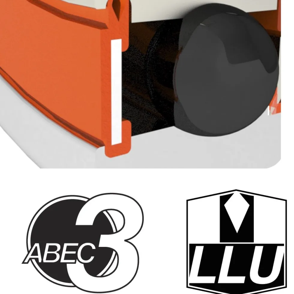 Enduro Bearings MR2437 LLU - ABEC 3 Black Oxide - Ball Bearing - 24x37x7mm