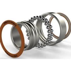 Kogellagers En Glijlagers < Enduro Bearings 3802W LLB - ABEC 3 - Double Row Ball Bearing - 15x24x10mm
