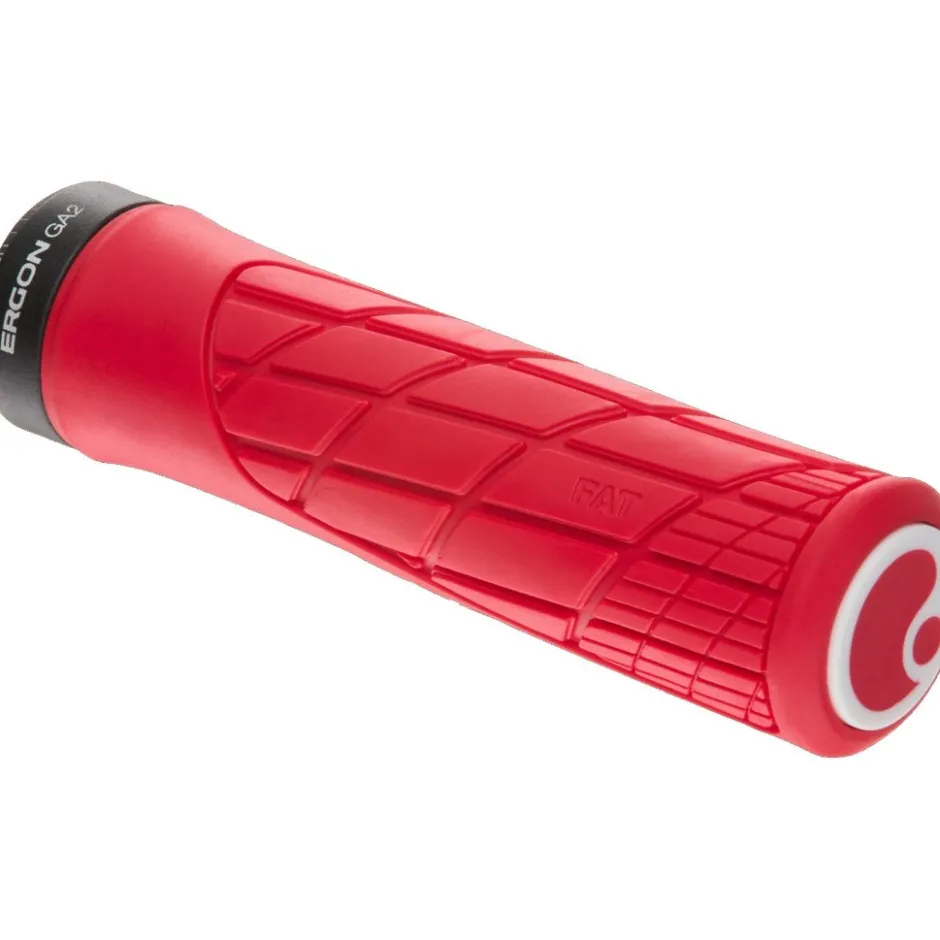 Handvatten < Ergon GA2 Fat Bar Grips - risky red