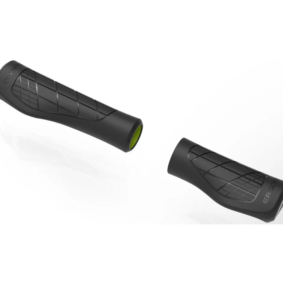 Handvatten < Ergon GA3 Single Twist-Shift Bar Grips - black