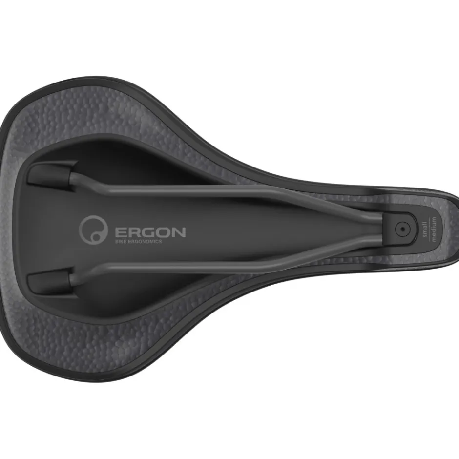 Zadels < Ergon ST Core Evo Men Zadel - zwart/grijs