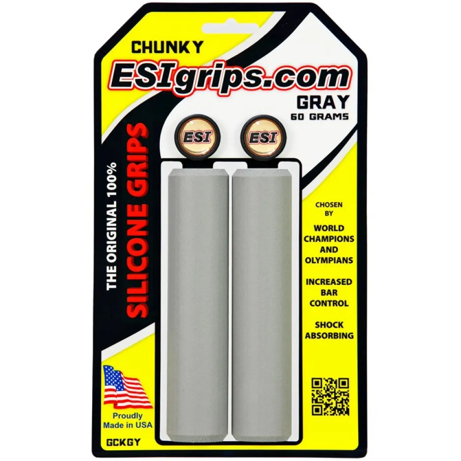 Handvatten < ESI Grips Chunky Handvatten - Gray