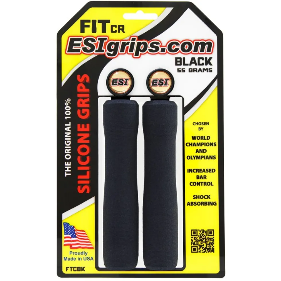 ESI Grips Fit XC Handvatten - Black