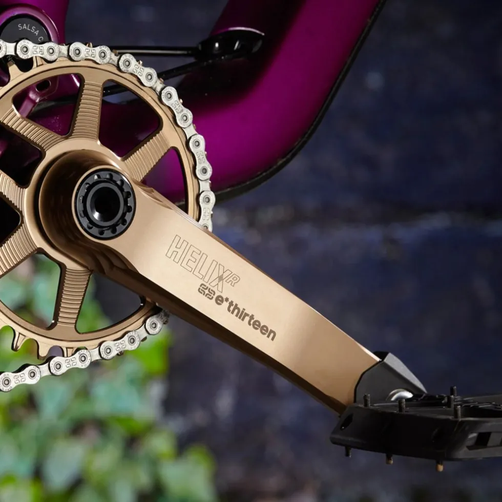 e*thirteen Helix Race Crank - 30mm | 68/73mm | P3 Connect - brons