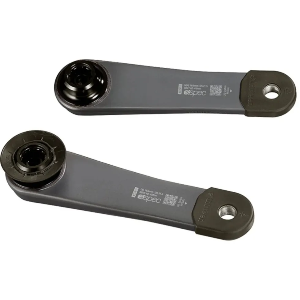 e*thirteen Helix Race e*spec Carbon Crankarmen - Bosch SX | Brose S Mag | TQ HPR50 | DJI Avinox | 21.5mm Offset - zwart