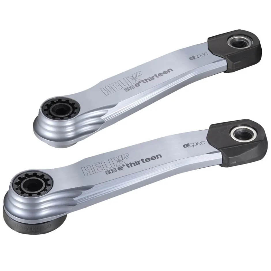 E-Bike Aandrijving < e*thirteen Helix Race E*spec Crankarm - Bosch Gen4 / Brose S Mag / TQ HPR50 - 26.5mm Offset - zilver