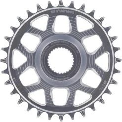 E-Bike Aandrijving < e*thirteen Helix Race e*spec - Direct Mount Kettingblad - Bosch - 15mm Offset - zilver